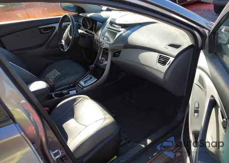 2011 Hyundai Elantra Limited from USA, damaged, VIN 5NPDH4AE1BH075677